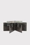 Zoozie Bags Cartera de Caballero Liverpool Crazy - Grey, Piel Genuina, Elegante y Funcional, Color Gris